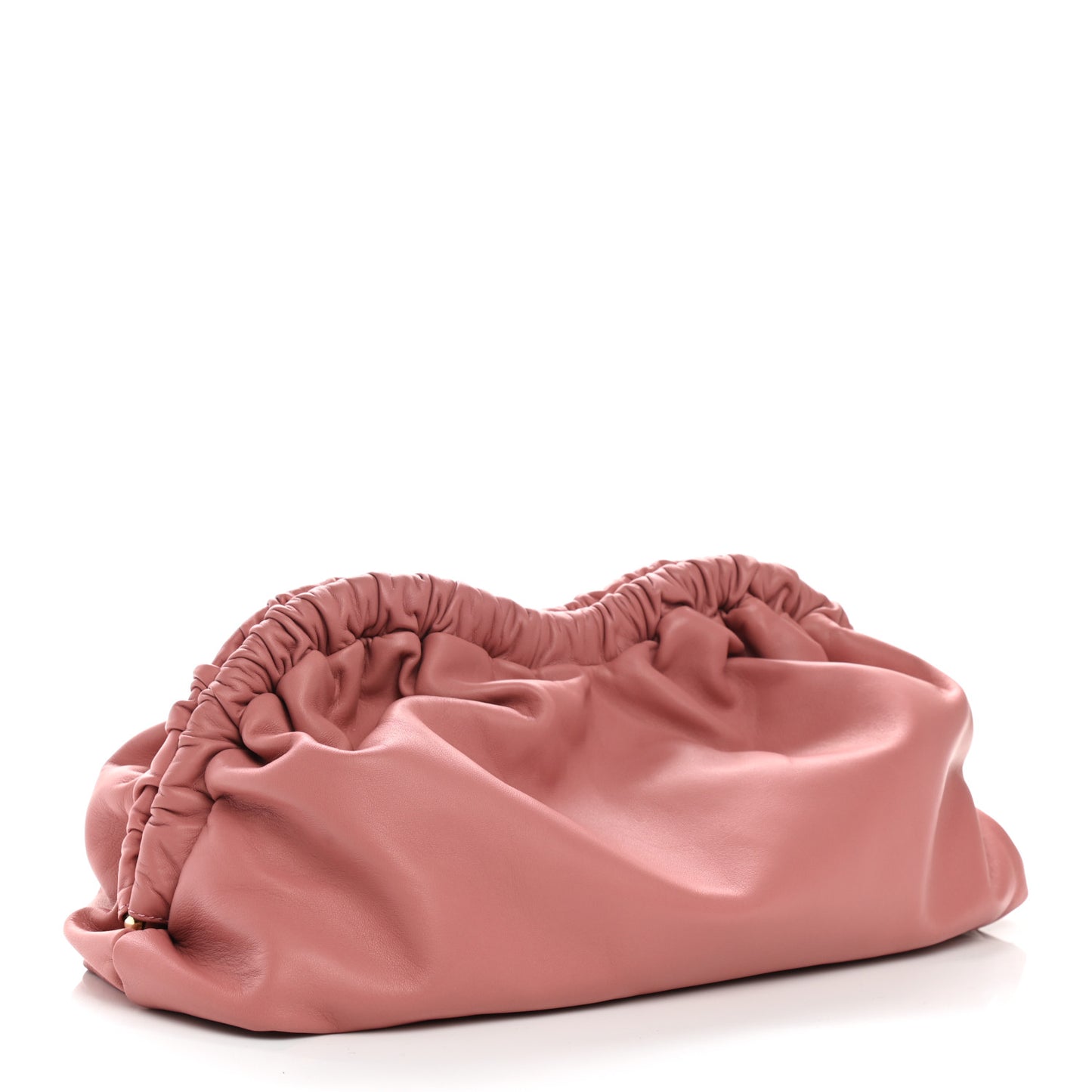 Lambskin Cloud Clutch Blush