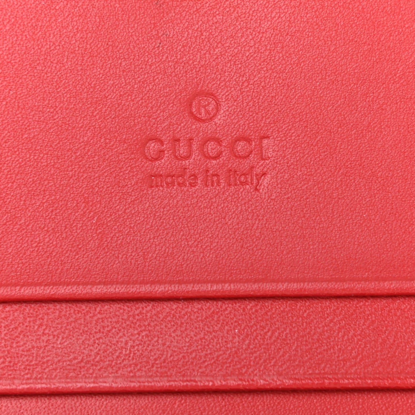 GG Supreme Monogram Blooms Card Case Beige Blue Navy Hibiscus Red