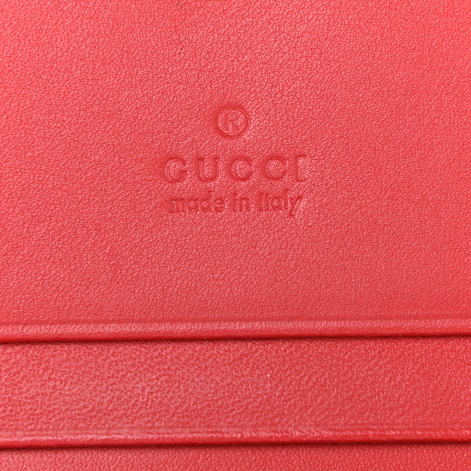 Gucci GG Supreme Monogram Blooms Card Case Beige Blue Navy Hibiscus Red 6 of 7