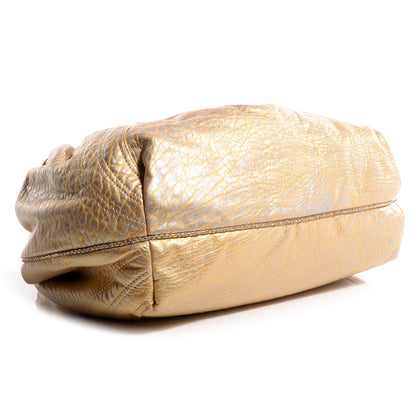 Fendi Nappa Nuvolata Bimetal Spy Oro Argento 4 of 9