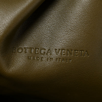 Bottega Veneta Smooth Butter Calf The Pouch Oversized Clutch Mud 6 of 10