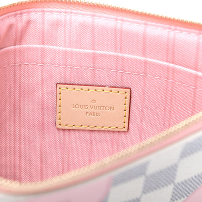 Louis Vuitton Damier Azur Tahitienne Neverfull MM GM Pochette 6 of 6