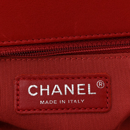 Chanel Lambskin Quilted New Medium Boy Flap Red 6 of 10