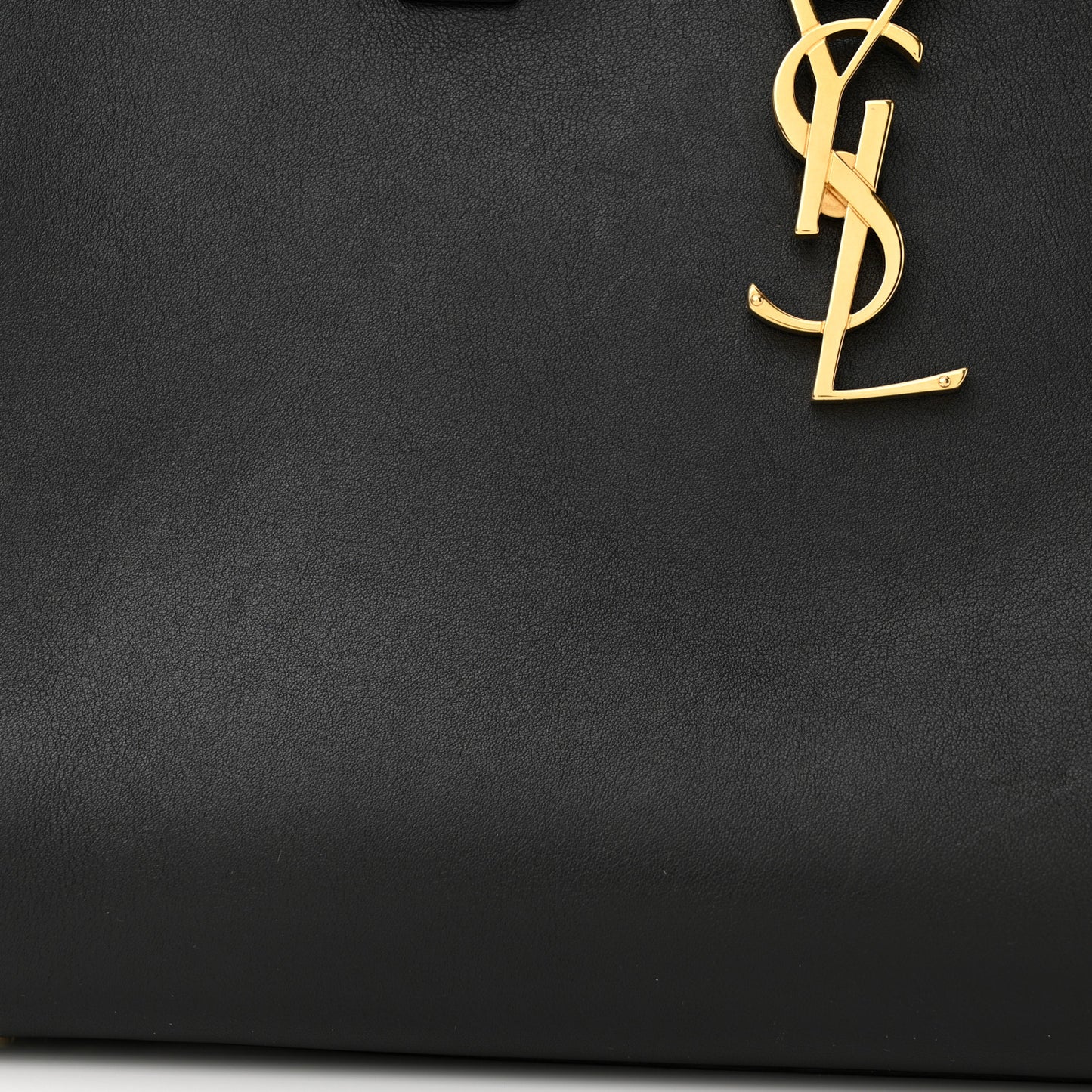 Smooth Calfskin Small Monogram Cabas Black