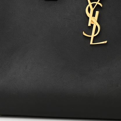 Saint Laurent Smooth Calfskin Small Monogram Cabas Black 16 of 16