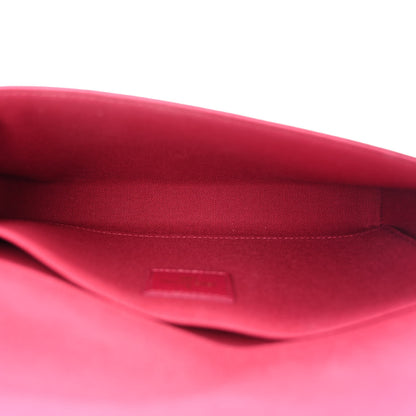 Louis Vuitton Monogram Pochette Felicie Chain Wallet Fuchsia 6 of 13