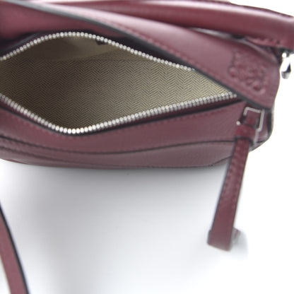 Loewe Calfskin Mini Puzzle Bag Wine 9 of 10