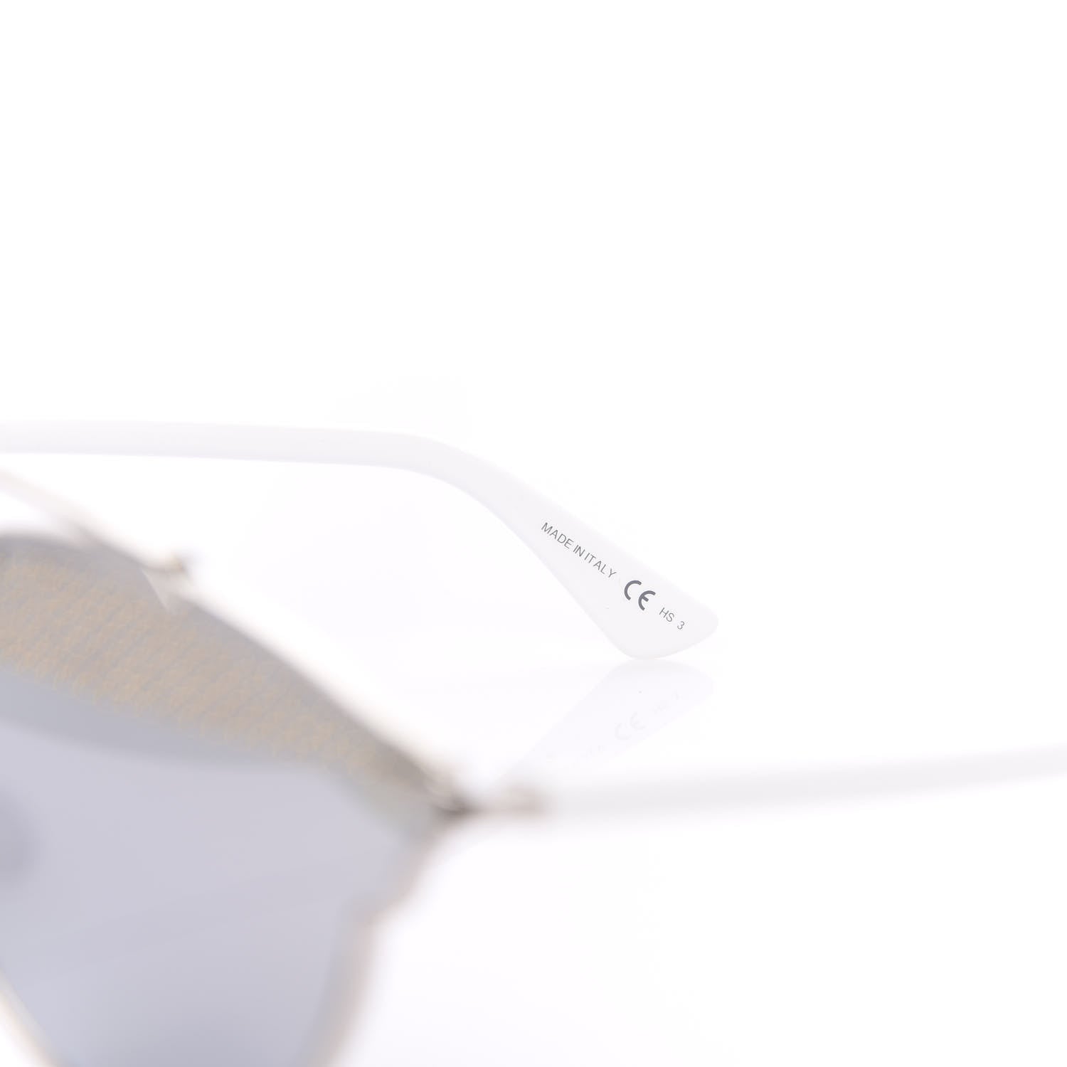 Christian Dior Studded So Real Sunglasses Silver White 7 of 10