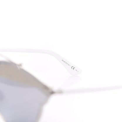 Christian Dior Studded So Real Sunglasses Silver White 7 of 10