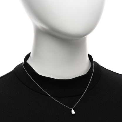 Harry Winston Platinum Diamond 1.01ct Pear Solitaire Pendant Necklace 2 of 5