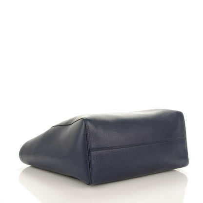Gucci Dollar Calfskin Medium Swing Tote Marine Deep Cobalt 4 of 7