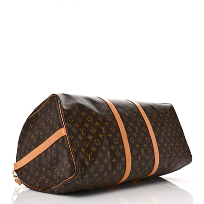 Louis Vuitton Monogram Keepall Bandouliere 60 3 of 12