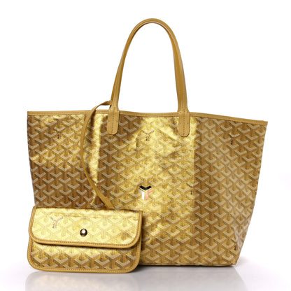 Goyard Goyardine Precious Metals Saint Louis PM Gold 3 of 10