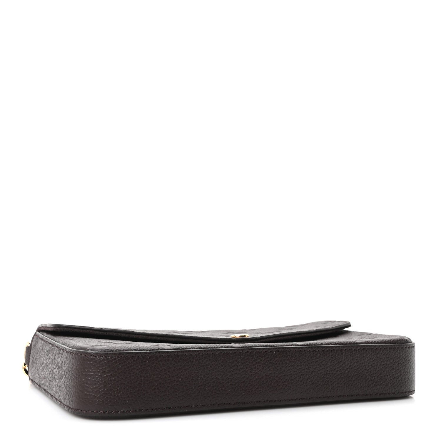 Louis Vuitton Empreinte Pochette Felicie Chain Wallet Chocolate 6 of 12