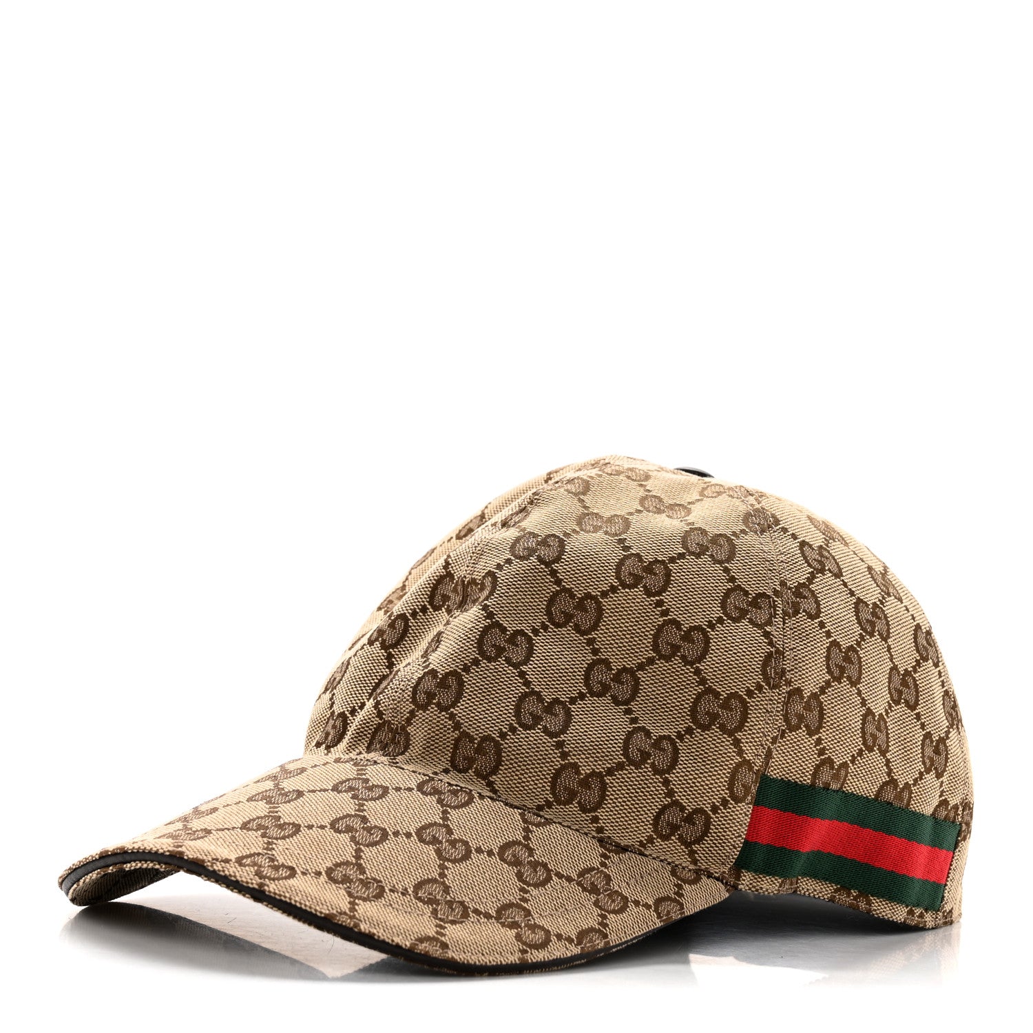 Gucci Monogram Web Baseball Hat M Beige Cocoa 1 of 11