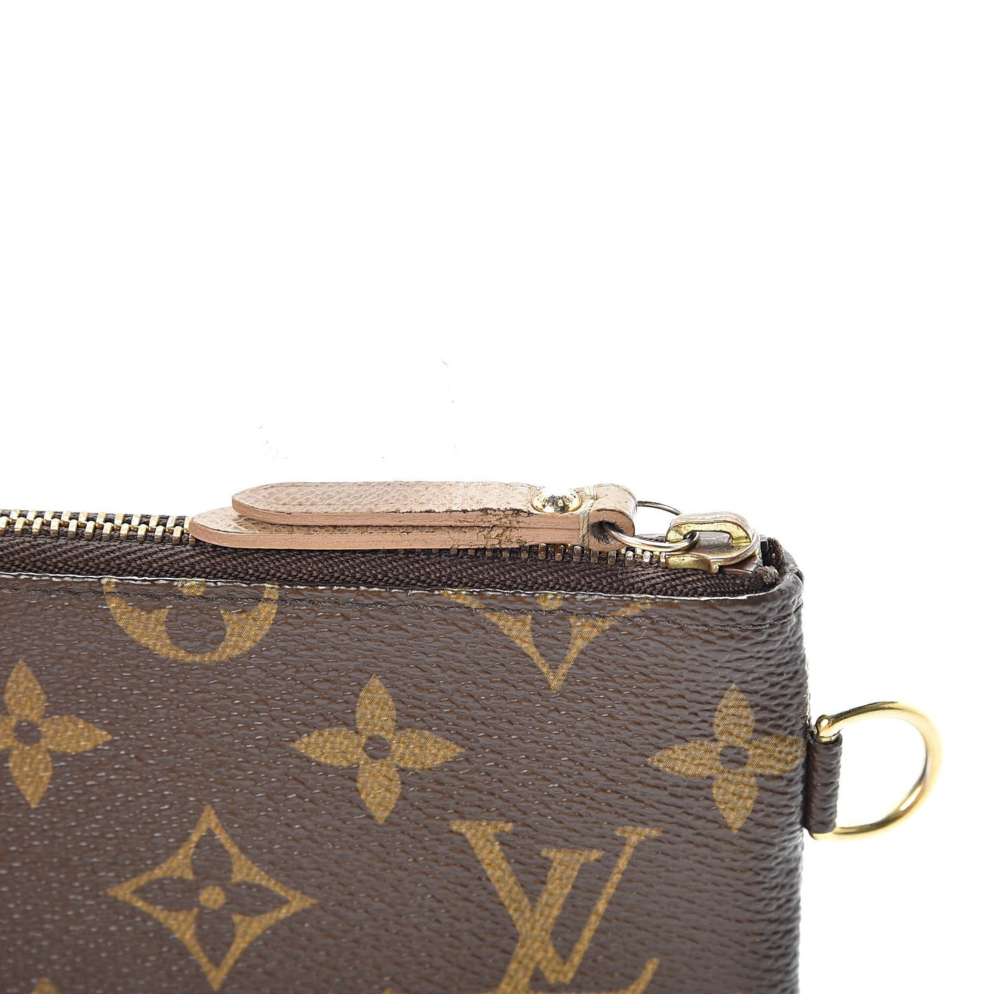 Monogram Complice Trunks and Bags Key Pouch Beige