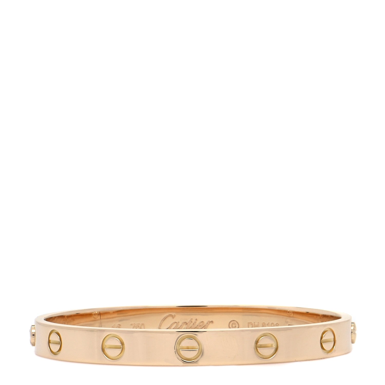 Cartier 18K Yellow Gold LOVE Bracelet 16 1 of 6