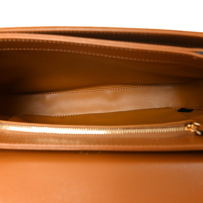 Gucci Suede Shearling Horsebit 1955 Shoulder Bag Honey Beige Milk 5 of 10