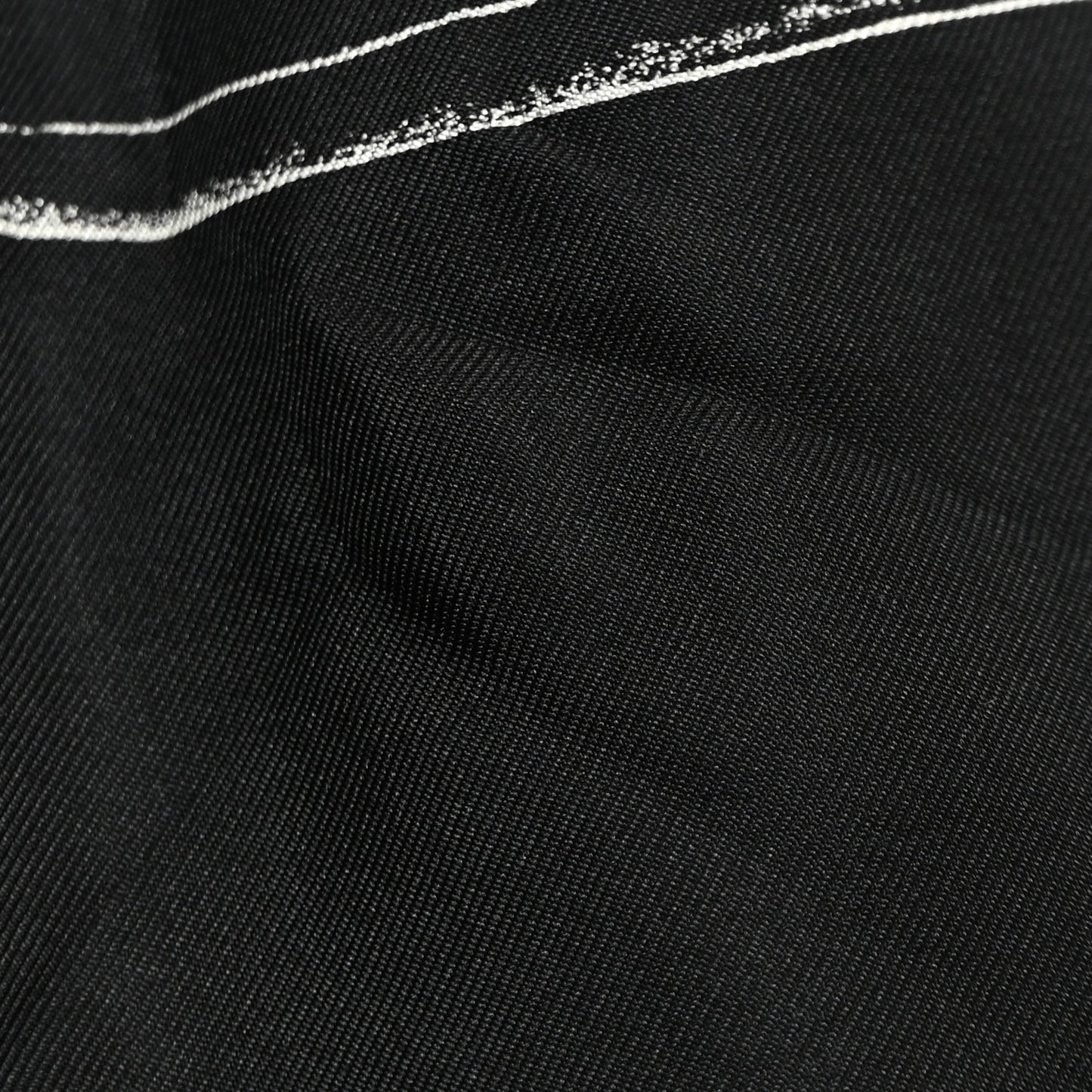 Silk Projets Carres Scarf 90 Black White