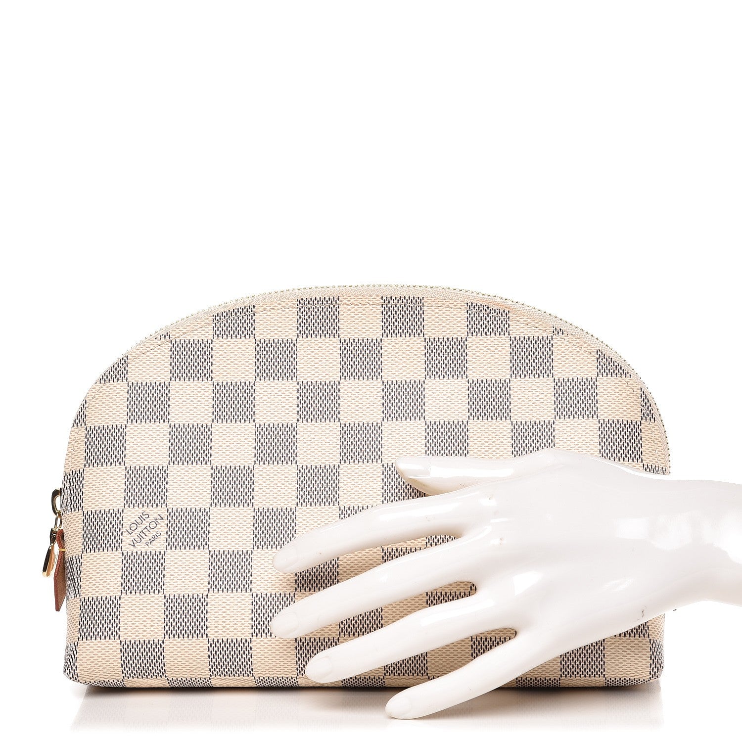Louis Vuitton Damier Azur Cosmetic Pouch GM 2 of 8