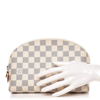 Louis Vuitton Damier Azur Cosmetic Pouch GM 2 of 8