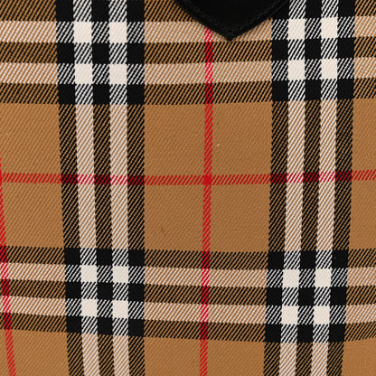 Burberry Vintage Check Medium The Giant Reversible Tote Antique Yellow Bright Red 17 of 21
