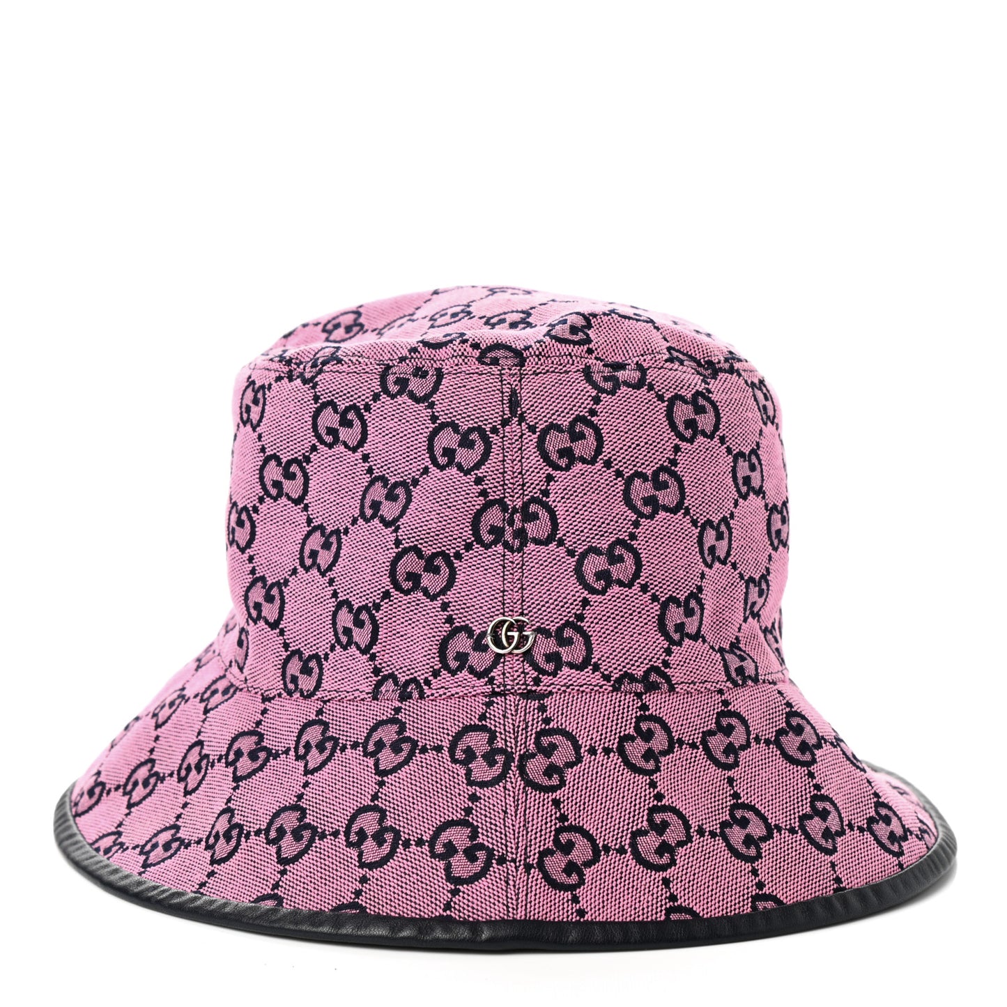 Canvas GG Monogram Bucket Hat XS Pink