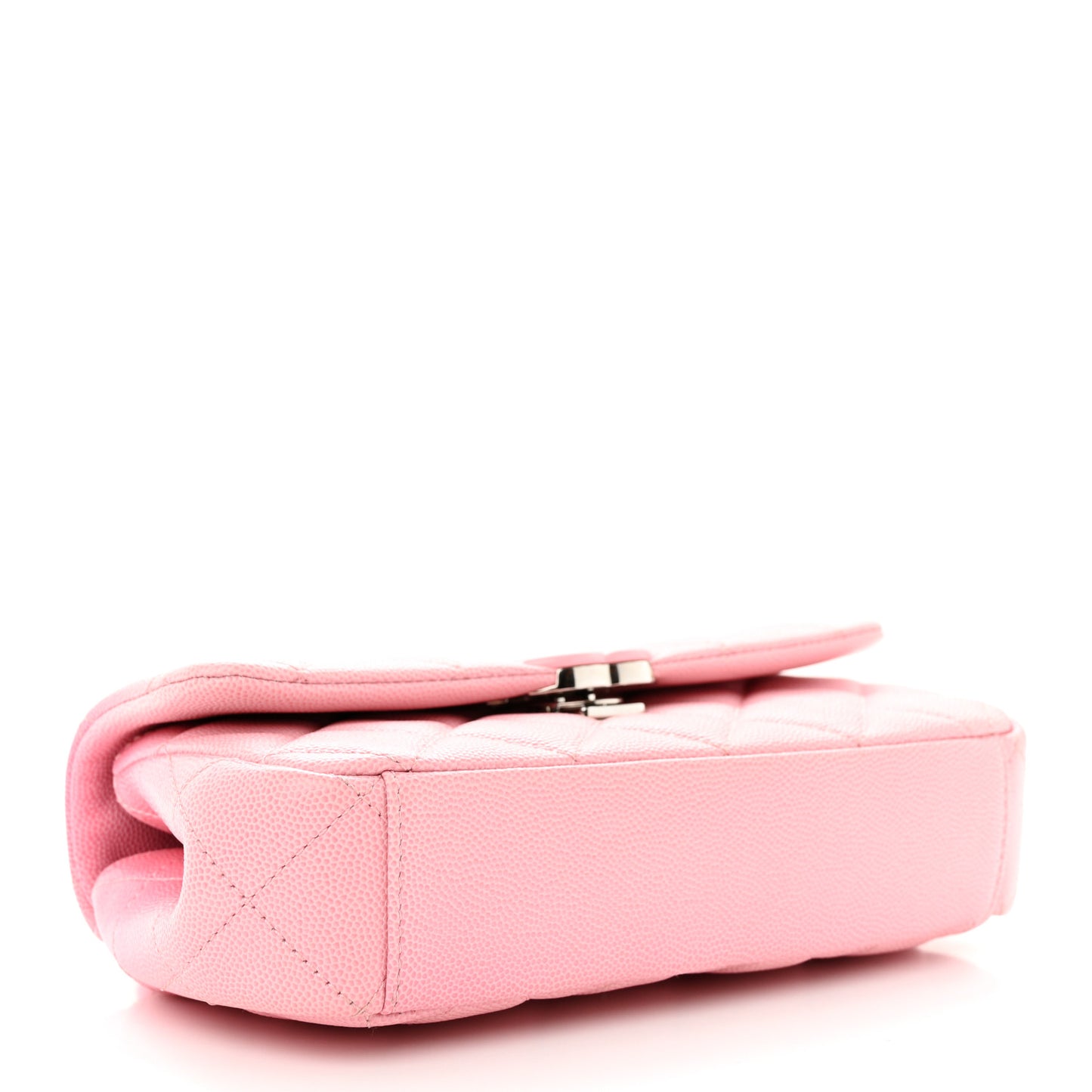 Shaded Caviar Quilted My Everything Small Flap Pink Light Pink