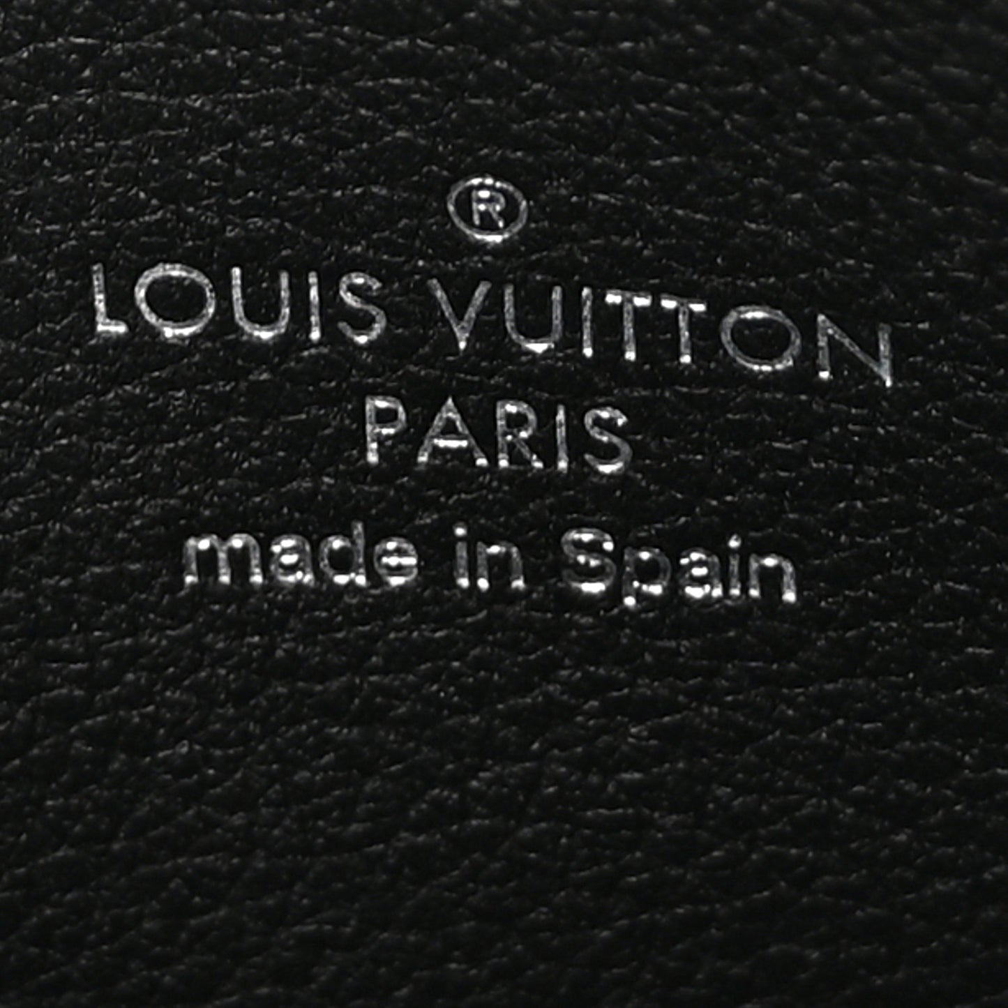 Calfskin Lockme Zippy Coin Purse Black