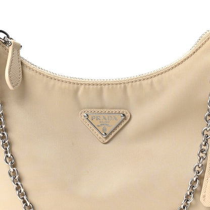 Prada Nylon Re-Edition 2005 Shoulder Bag Cammeo 8 of 10
