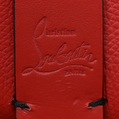 Christian Louboutin Calfskin Empire Spike Studded East West Cabata Tote Black Multicolor 6 of 11