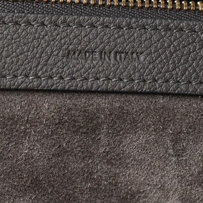 Celine Soft Grained Calfskin Small Belt Cabas Phantom Grey 6 of 8