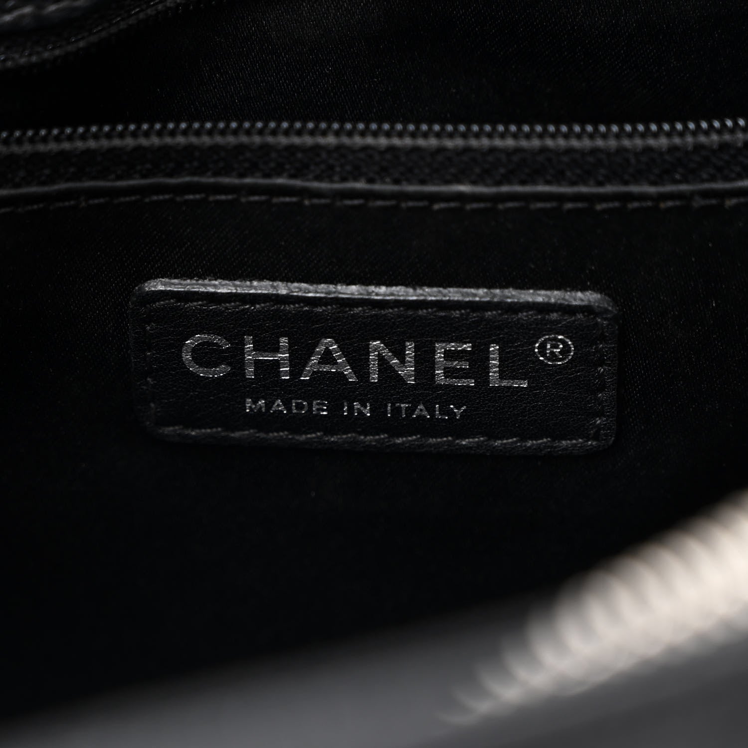 Chanel Caviar Quilted Grand Shopping Tote GST Black 7 of 11