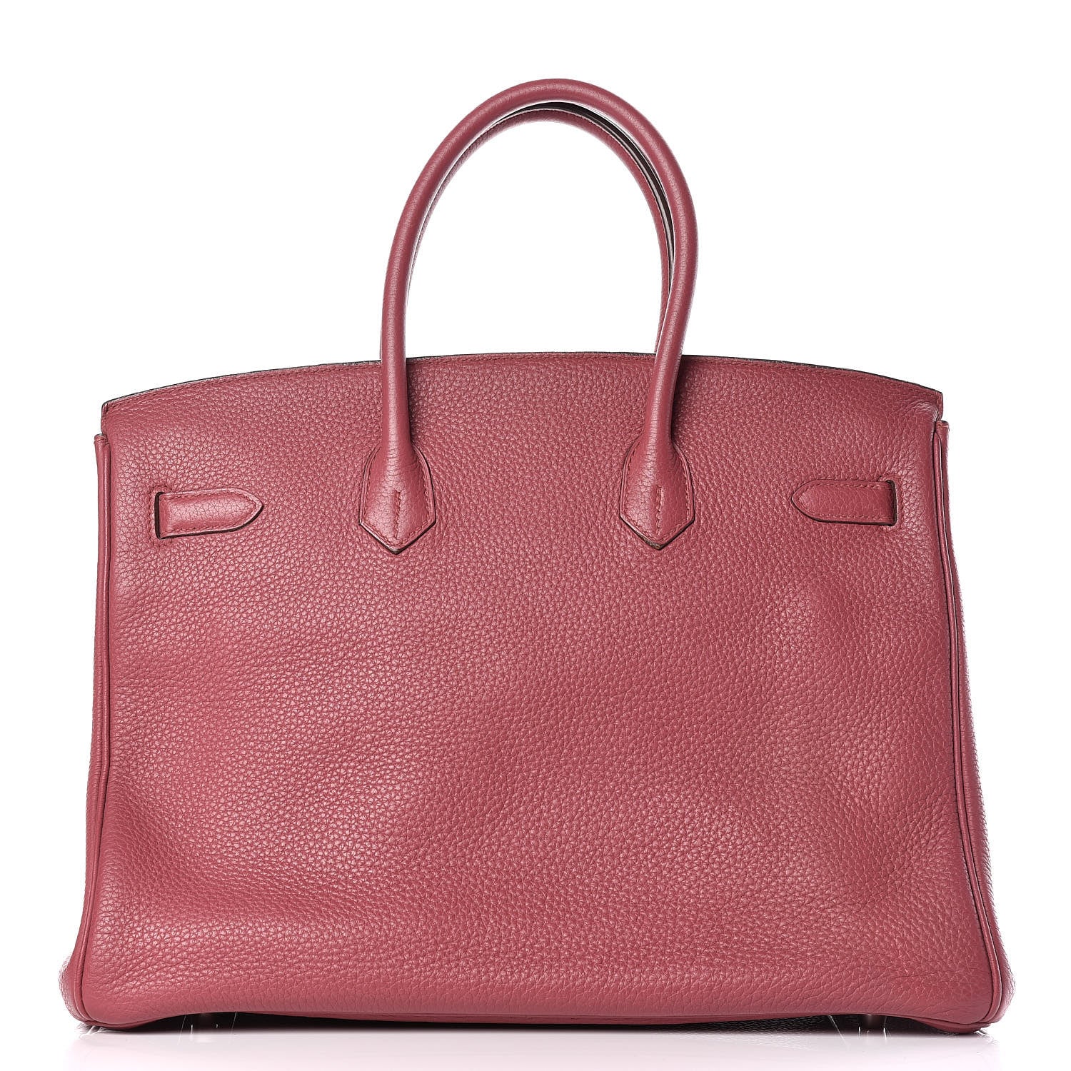 Hermes Taurillon Clemence Birkin 35 Bois de Rose 400166 – FASHIONPHILE
