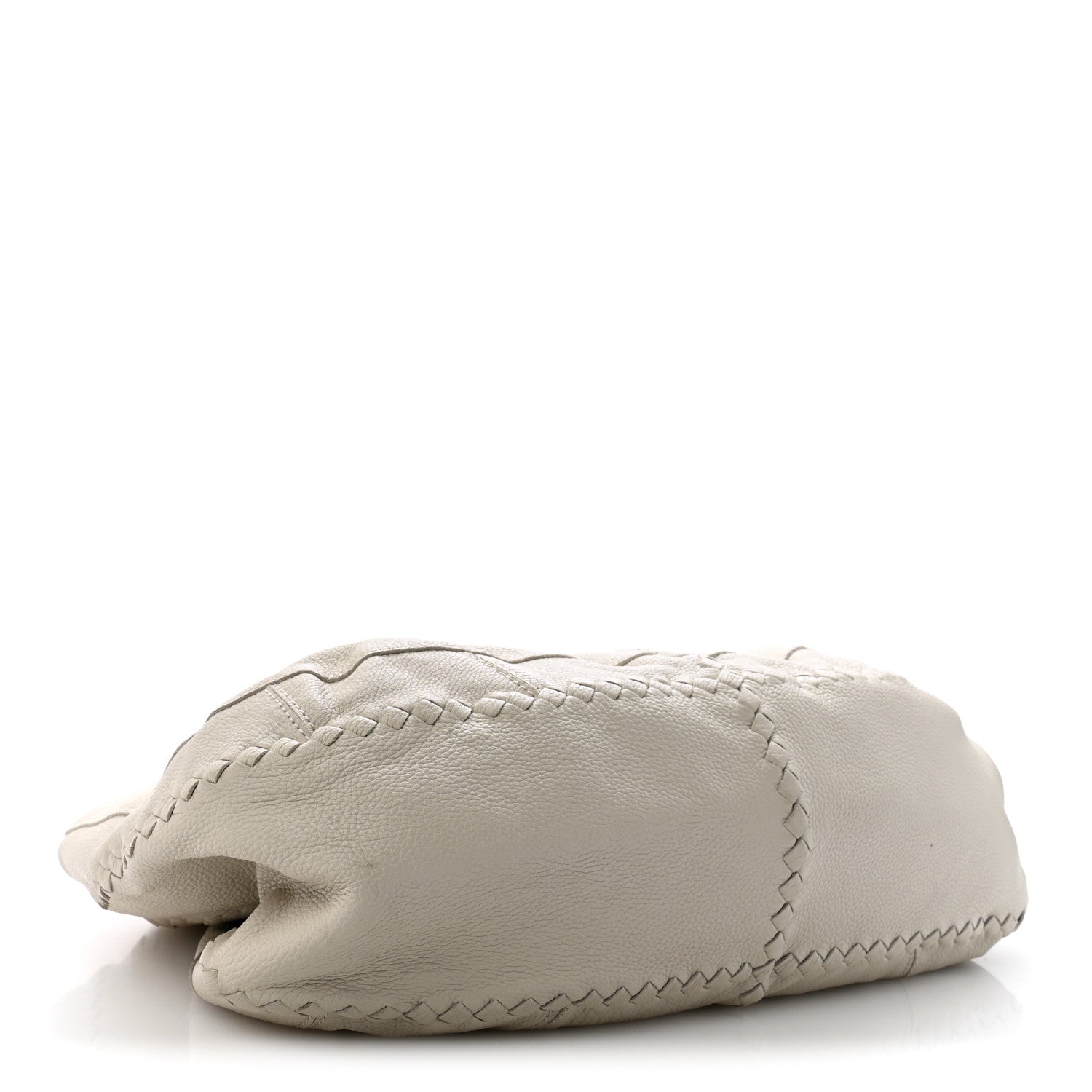 Bottega Veneta Cervo Deerskin Large Hobo White 4 of 12