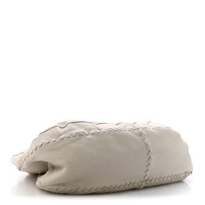 Bottega Veneta Cervo Deerskin Large Hobo White 4 of 12