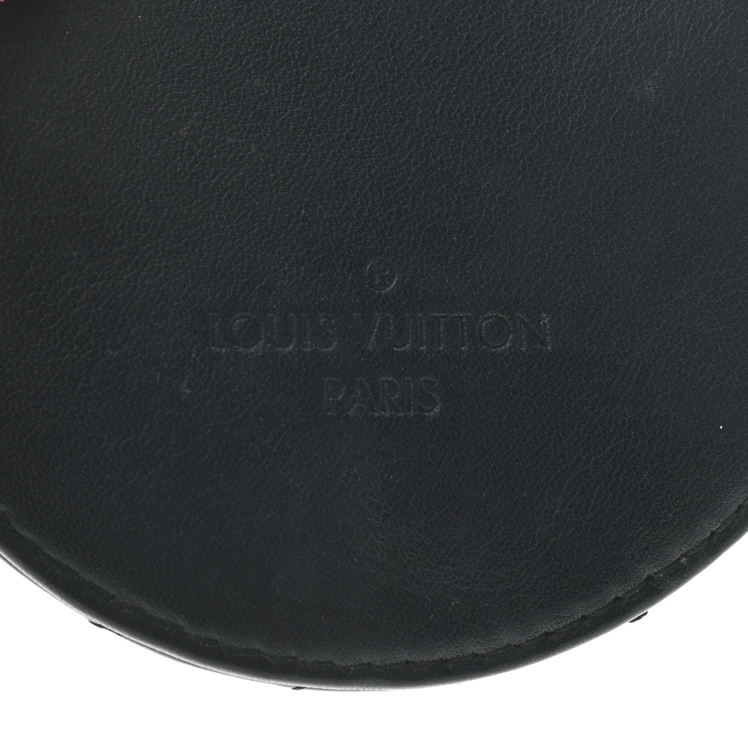Louis Vuitton Calfskin New Wave Multi Pochette Round Coin Purse Black 7 of 7