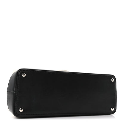 Chanel Calfskin Quilted VIP Flap White Black 4 of 11