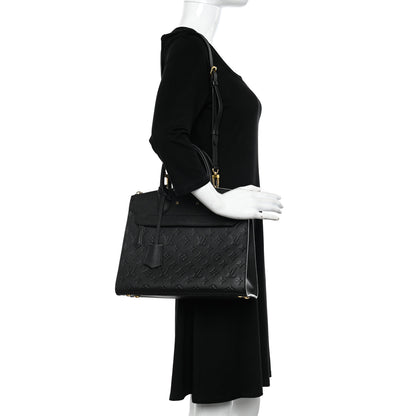 Louis Vuitton Empreinte Pont Neuf MM Black 2 of 10