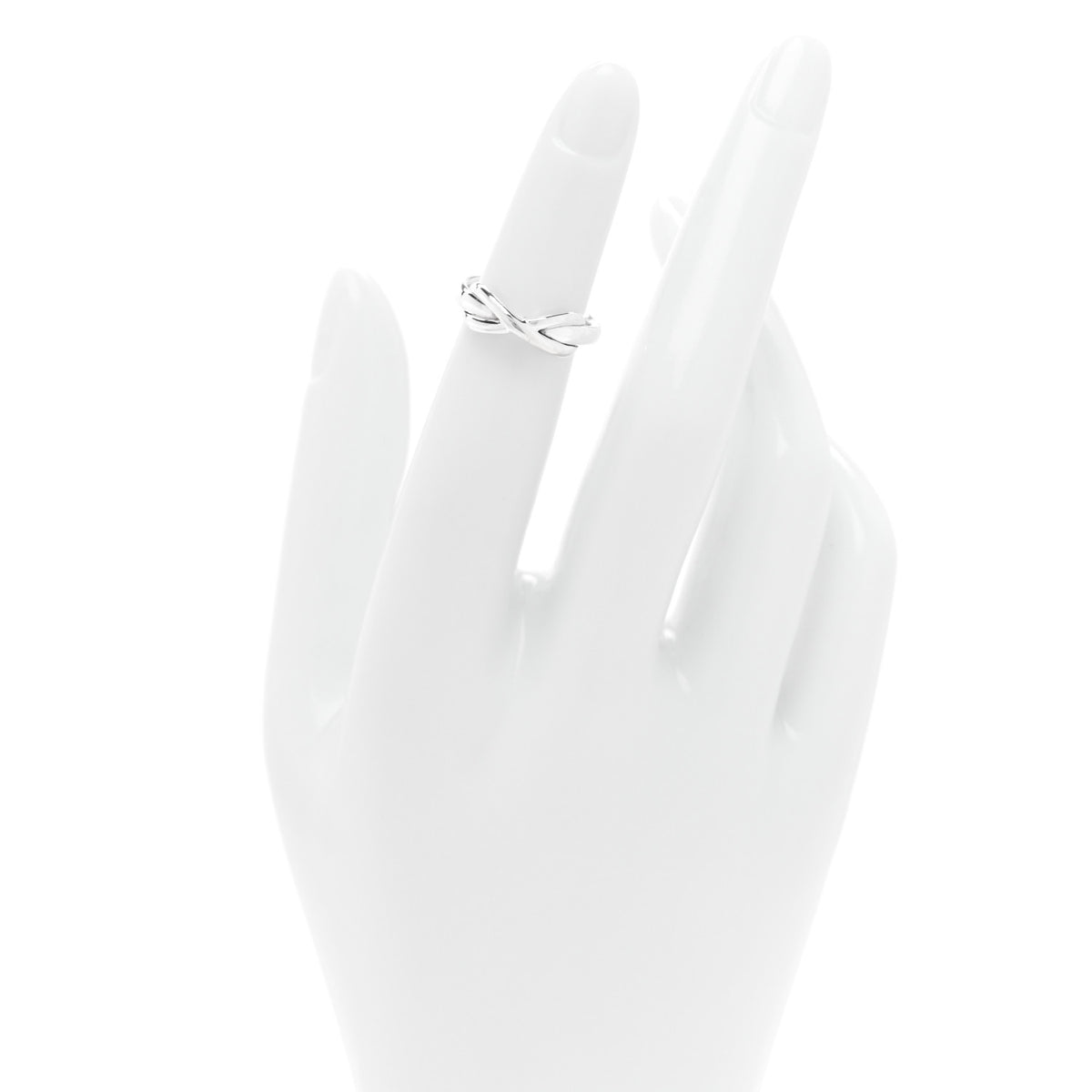 Sterling Silver Infinity Ring 45 3.25