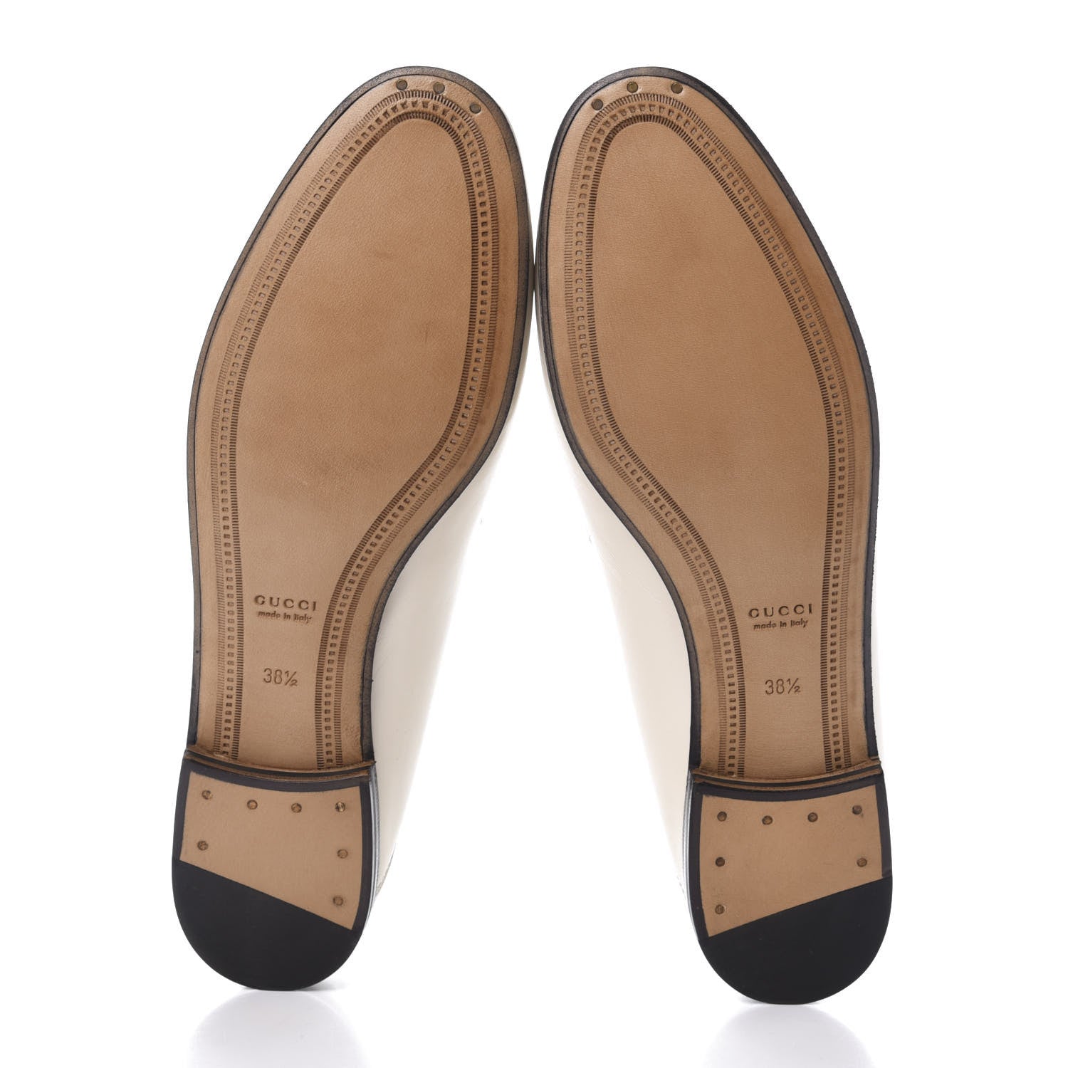 Gucci Calfskin Taste Strawberry Womens Brixton Horsebit Loafers 38.5 Ivory Red 6 of 10