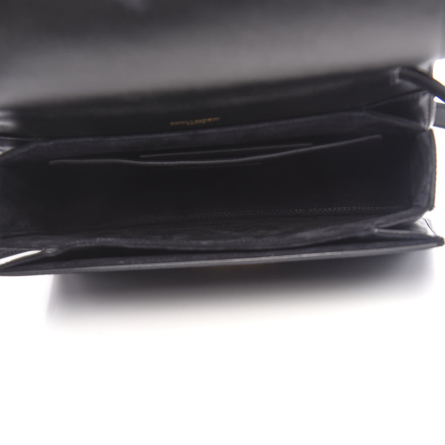 Saint Laurent Smooth Calfskin Suede Medium Bellechasse Black 5 of 10