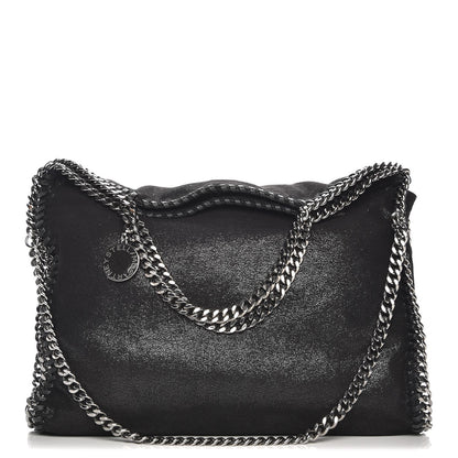 Stella McCartney Shaggy Deer Falabella Fold Over Tote Black 1 of 11
