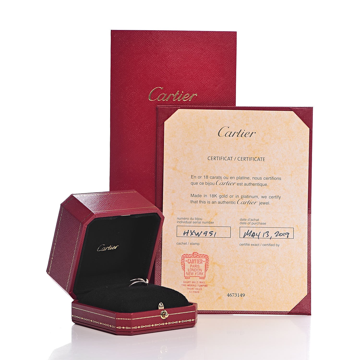 Cartier 18K Pink Gold Small Juste Un Clou Ring 56 7.5 7 of 7