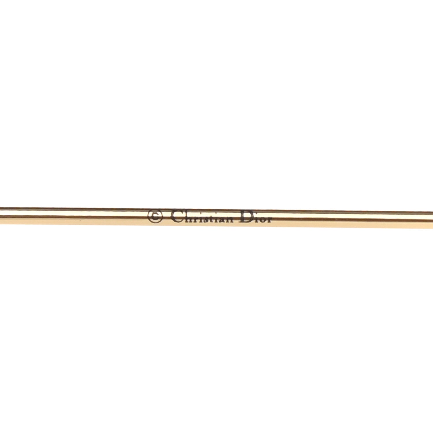 Christian Dior Metal Monsieur 1 Sunglasses Light Gold Havana 5 of 10