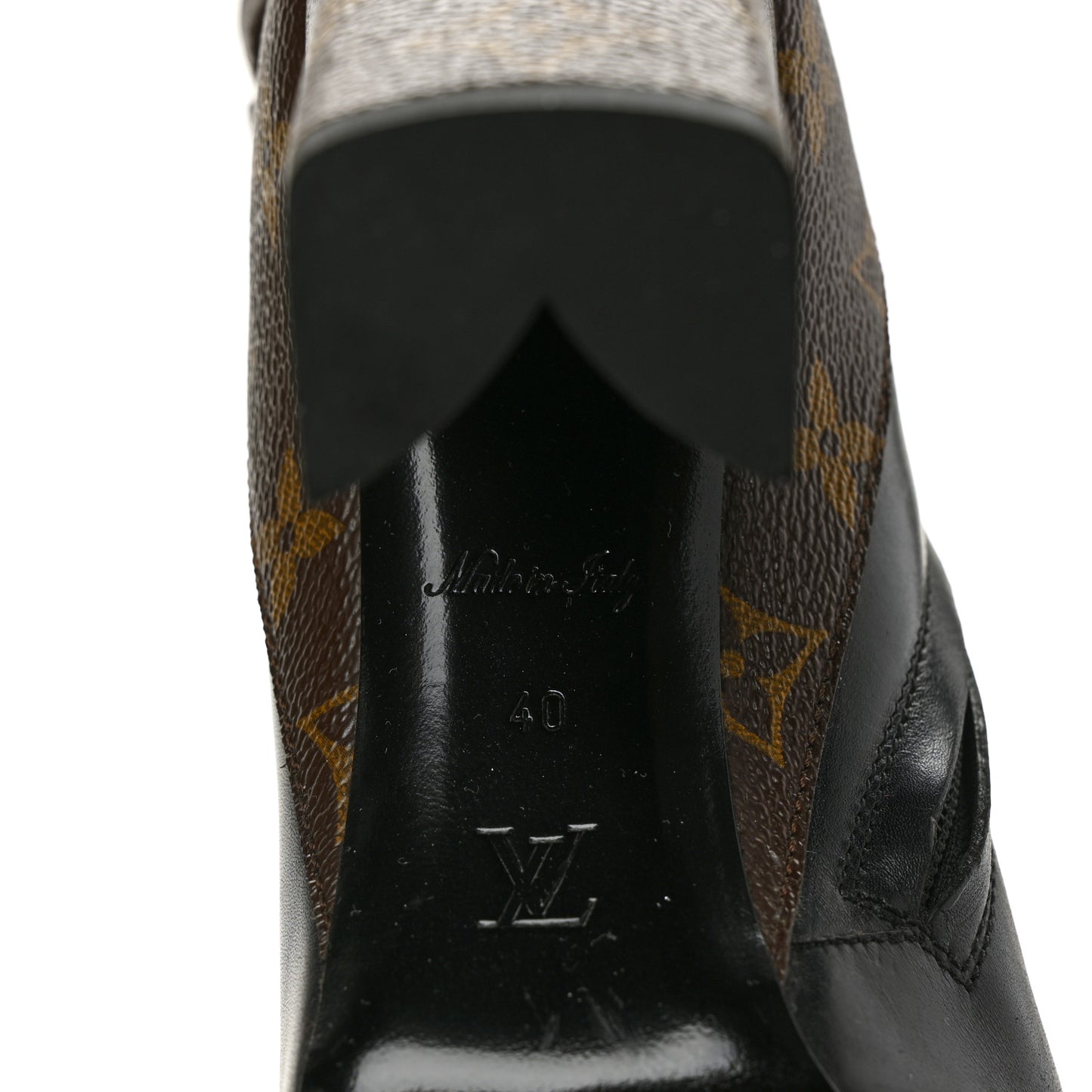 Calfskin Monogram Matchmake Low Boots 40