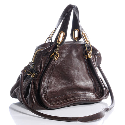 Chloe Calfskin Medium Paraty Brown 3 of 10