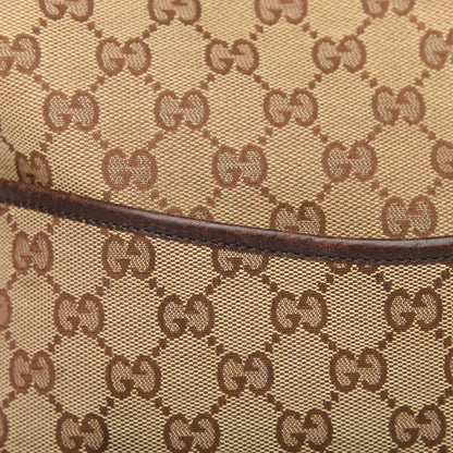 Gucci Monogram Calfskin Perforated Medium Flat Messenger Bag Dark Brown 15 of 15