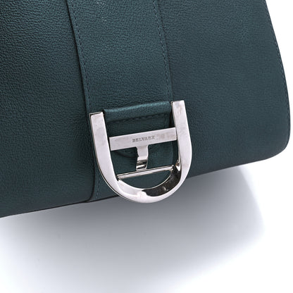 Delvaux Metallic Rodeo Calfskin Mini Brillant Satchel Peacock 9 of 13