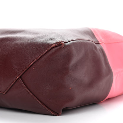 Celine Smooth Lambskin Vertical Bi-Cabas Pink Rust 9 of 9